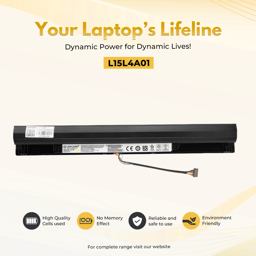 Laptop Compatible Battery For Ideapad 100-15IBD (L15L4A01)