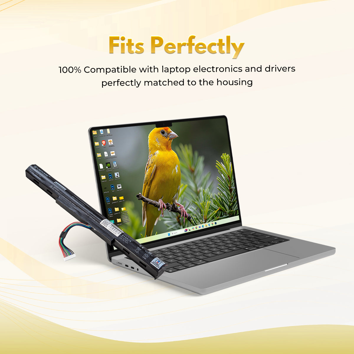 Laptop Compatible Battery For Acer Aspire E5-475/575 4C (AS16A5K)