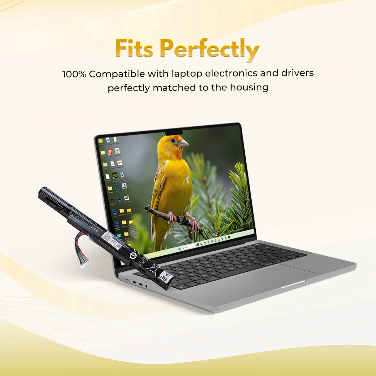 Laptop Compatible Battery For Acer Aspire E5-473/573,V3-575 4C (AL15A32)