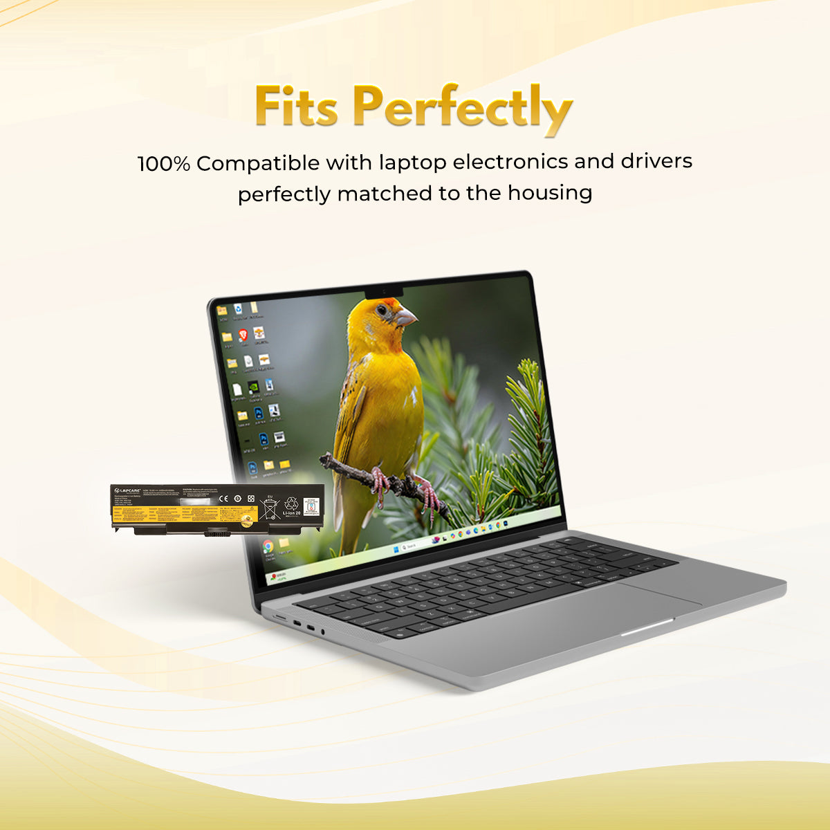 Laptop Compatible Battery For Lenovo L440/T440p 6C (45N1145)