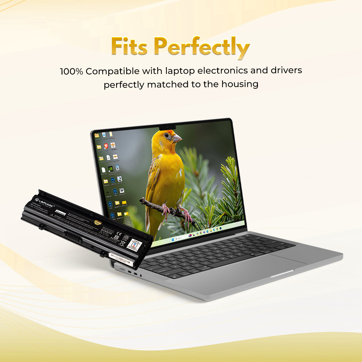 Laptop Compatible Battery For Inspiron 14V /14VR /N4020 N4030 6C