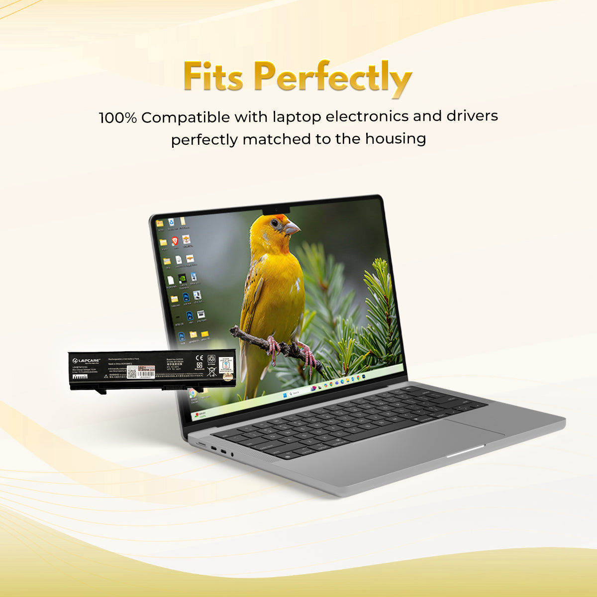 Laptop Compatible Battery For E5400 6C