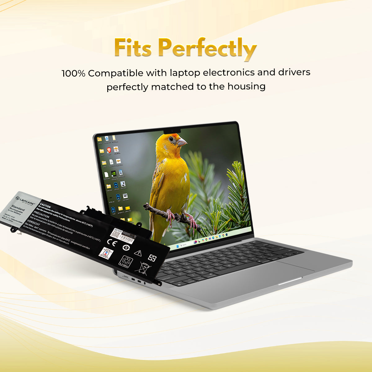 Laptop Compatible Battery For Dell 3147, Inspiron 11-3147/11 -8432.34265734266