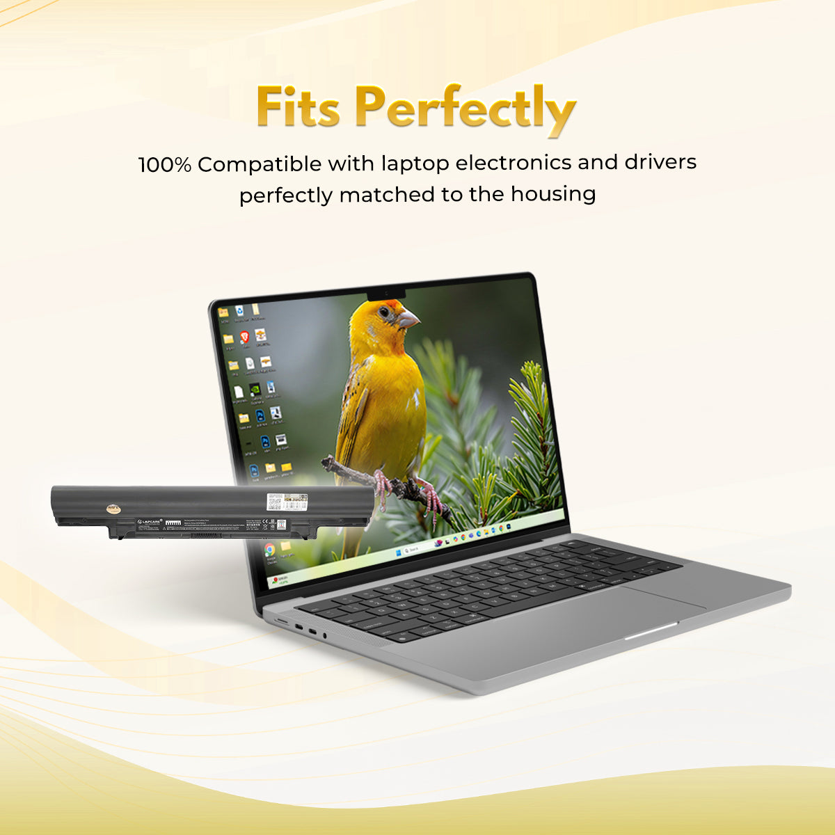 Laptop Compatible Battery For Latitude 3340 6C (HGJW8)