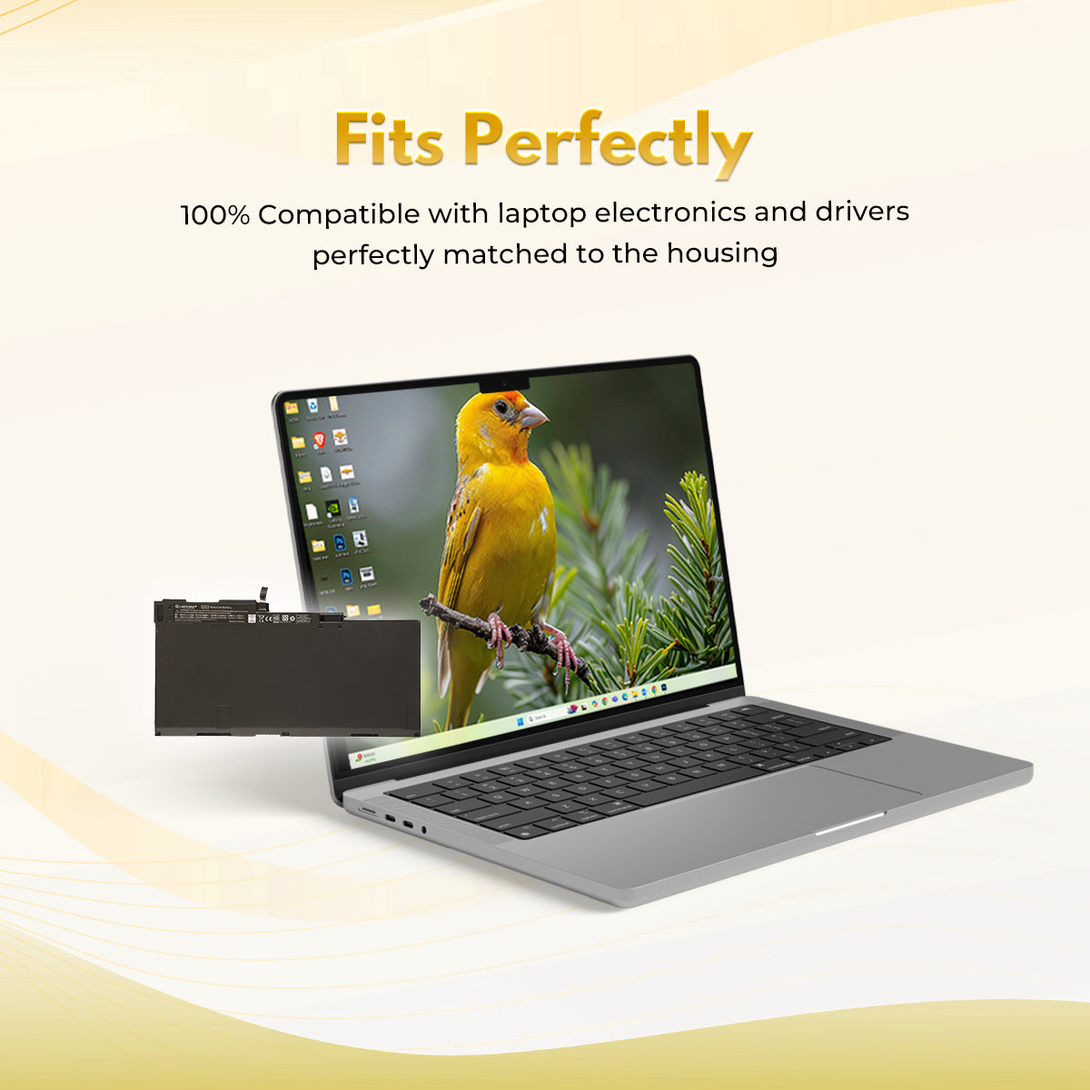 Laptop Compatible Battery For HP EliteBook 740 G1 G2 /745 G1 G2/840 G1 G2 (CM03)