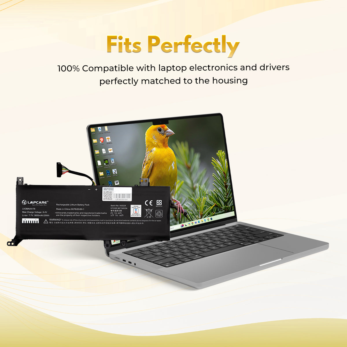 Laptop Compatible Battery For Asus Vivobook 14 X412FA/ X412FJ/ Pro14 R424FA (C21N1818)