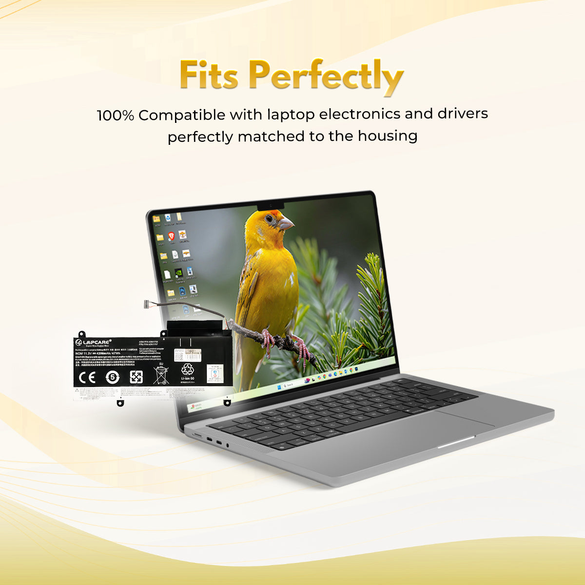 Laptop Compatible Battery For Lenovo Thinkpad E450 3C (45N1752)