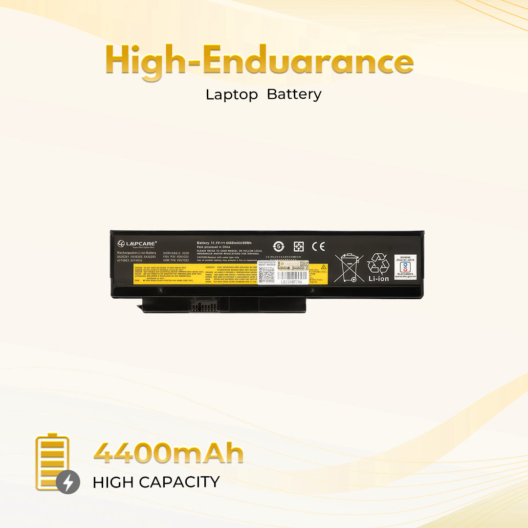 Laptop Compatible Battery For Lenovo Thinkpad X230 6C