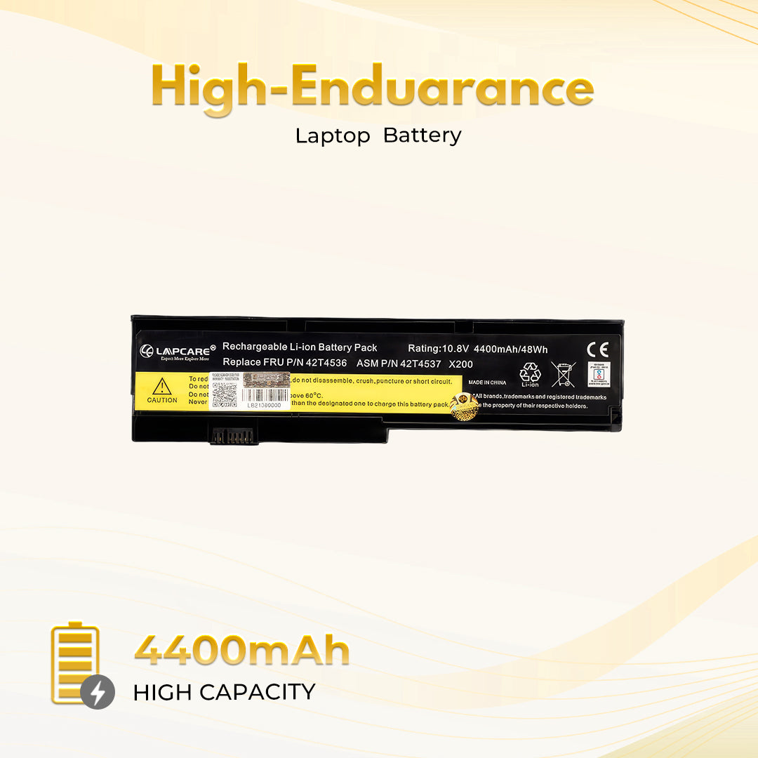 Laptop Compatible Battery For X200 6C