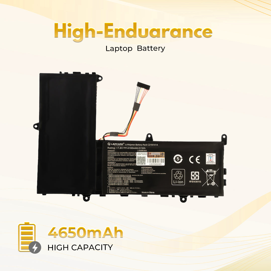 Laptop Compatible Battery For Asus X205T (C21N1414)