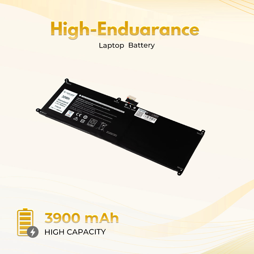 Laptop Compatible Battery For Dell XPS12-9250, Latitude 12 7275 (07VKV9)