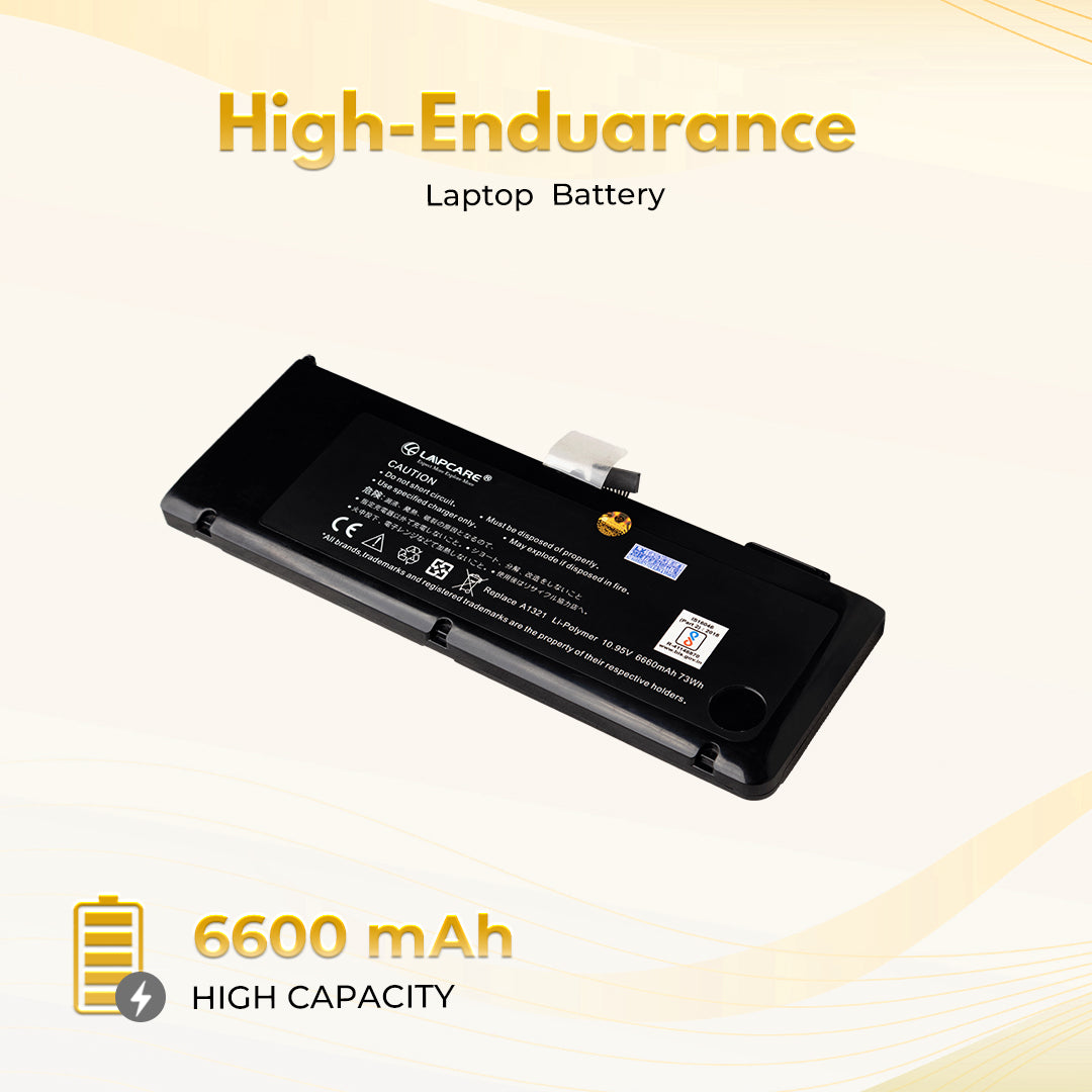 Laptop Compatible Battery For Macbook Pro 13" A1321 Series 6C