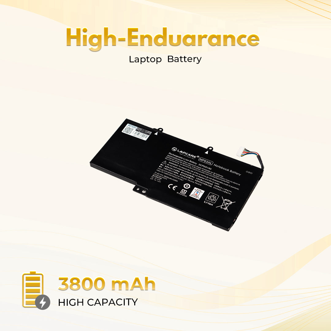 Laptop Compatible Battery For HP Envy, Pavilion X360 3C (NP03XL)