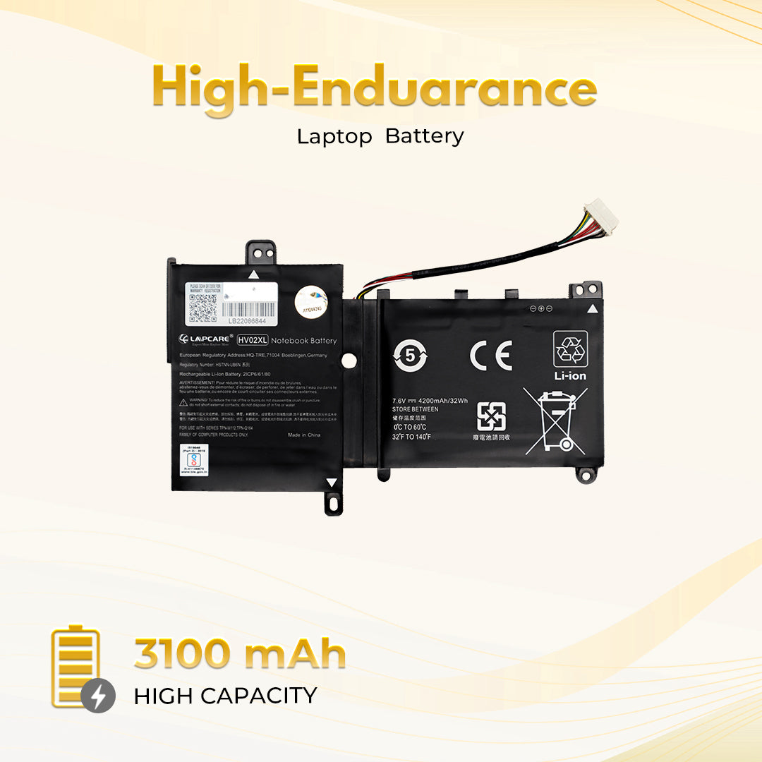 Laptop Compatible Battery For Pavilion X360 11-K Series 2C (HV02XL)