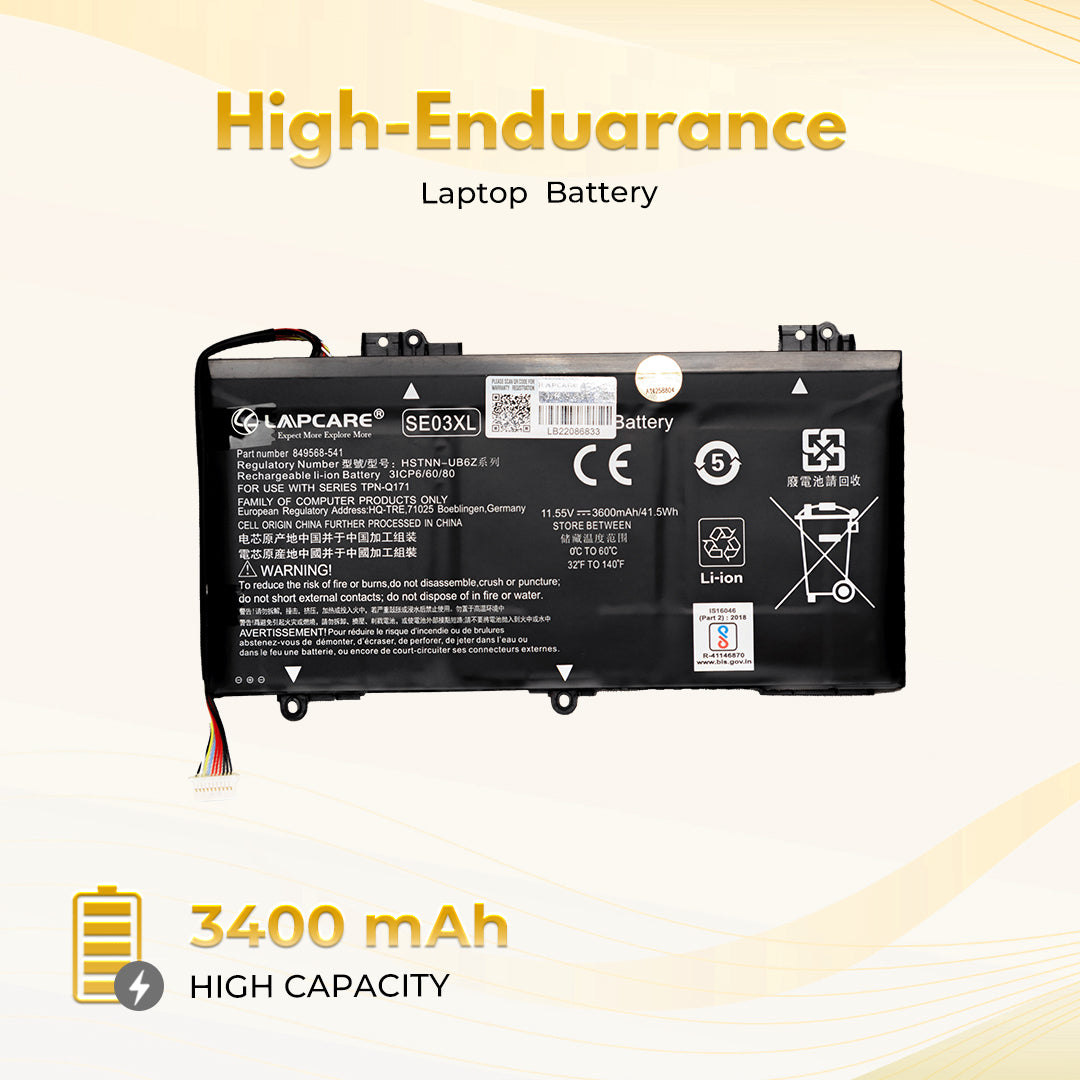 Laptop Compatible Battery For Pavilion 14-AL (SE03XL)