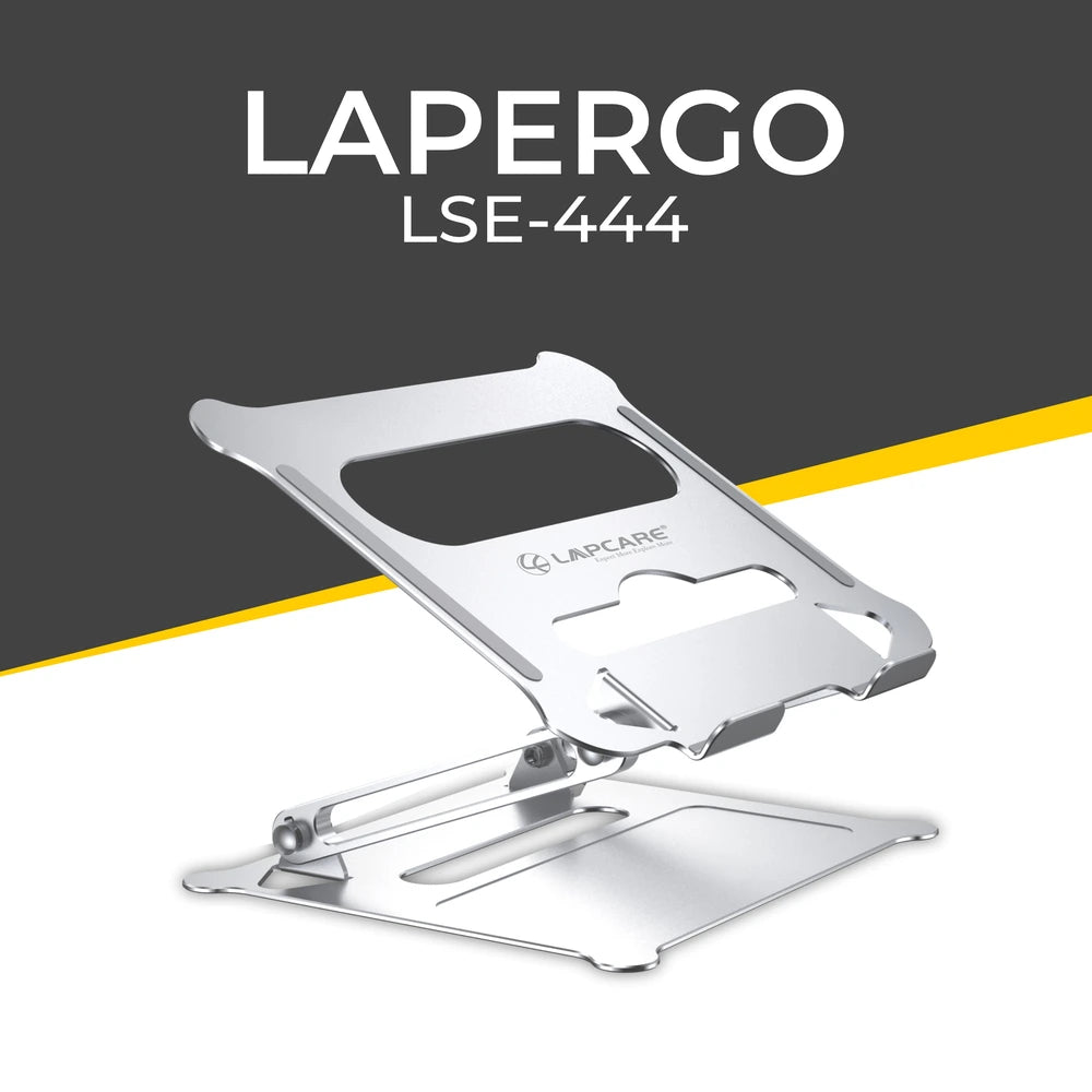 LAPERGO Foldable Aluminum Laptop/Notebook Riser (LSE-444)