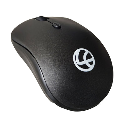 Lapcare Safari Wireless Mouse Metallic Black (Ind)(LWM-555)