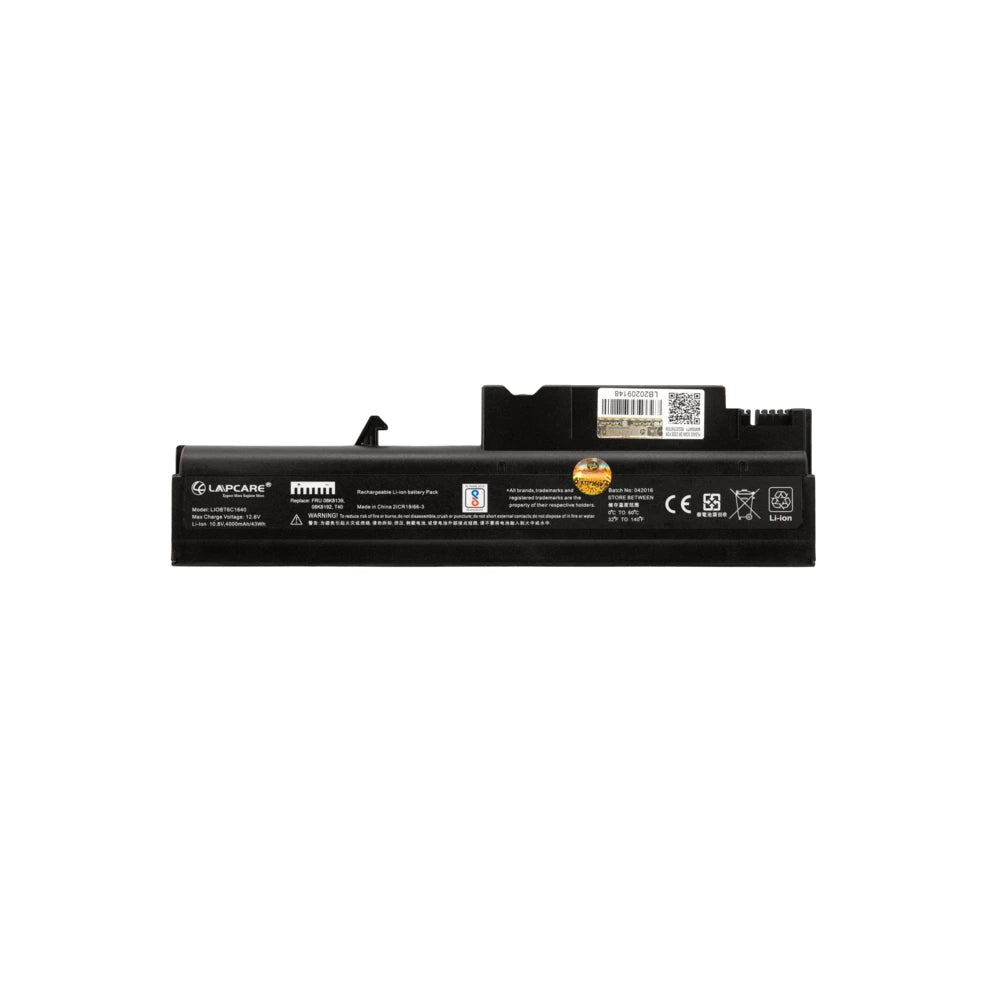 Lapcare - Compatible Lithium-ion Battery For T40/R50/R52 6C
