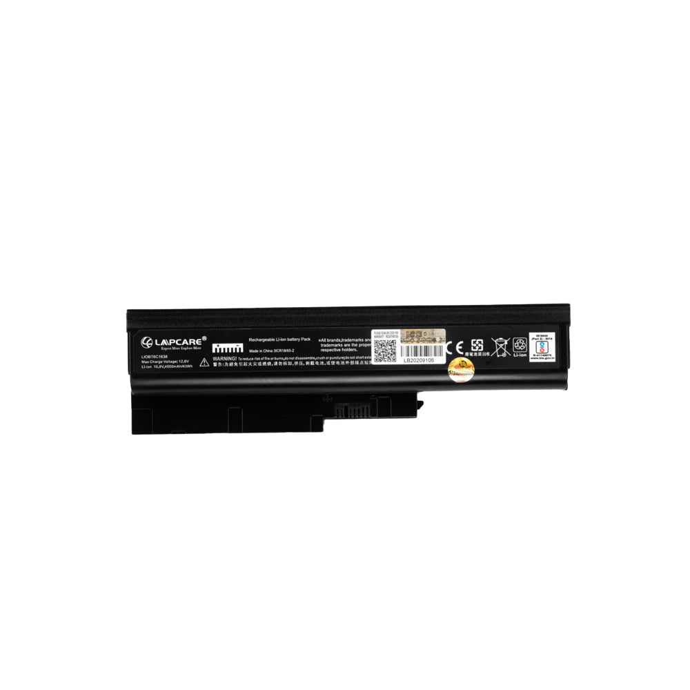 Lapcare - Compatible Lithium-ion Battery For T60/R60 6C