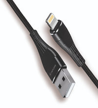 Lapcare datacable USB A to Type Lightning (1.2M fabric braided+ daiomond cut Shell)