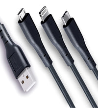 Lapcare data cable USB A to 3 in 1 (1.5M PVC)