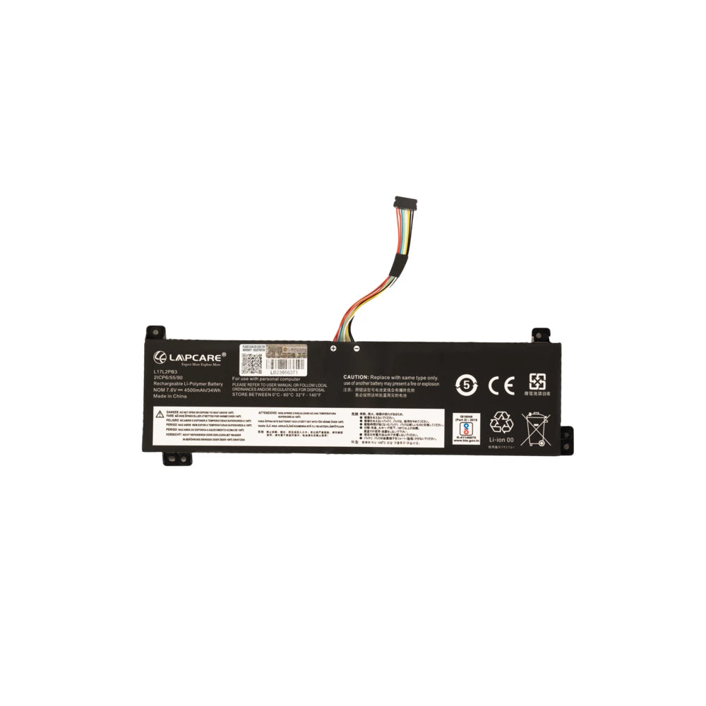 Lapcare - Compatible Battery For Lenovo V130-15IGM V130-15IKB V330-15IKB V530-14IKB (L17M2PB4)
