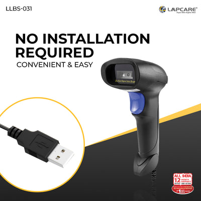 2D WIRED CMOS BARCODE SCANNER (LLBS-031)
