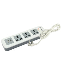 Lapcare Power Extension 3 Socket + 2 USB