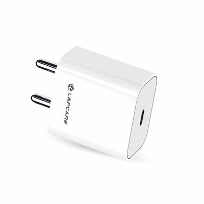 Lapcare Adopt Wall Charger 24W PD with Type-C to Type-C Cable
