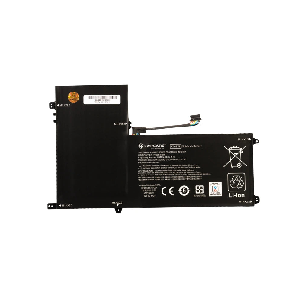Lapcare - Compatible Battery For HP Elitepad 900 /900 G1 (AT02XL)