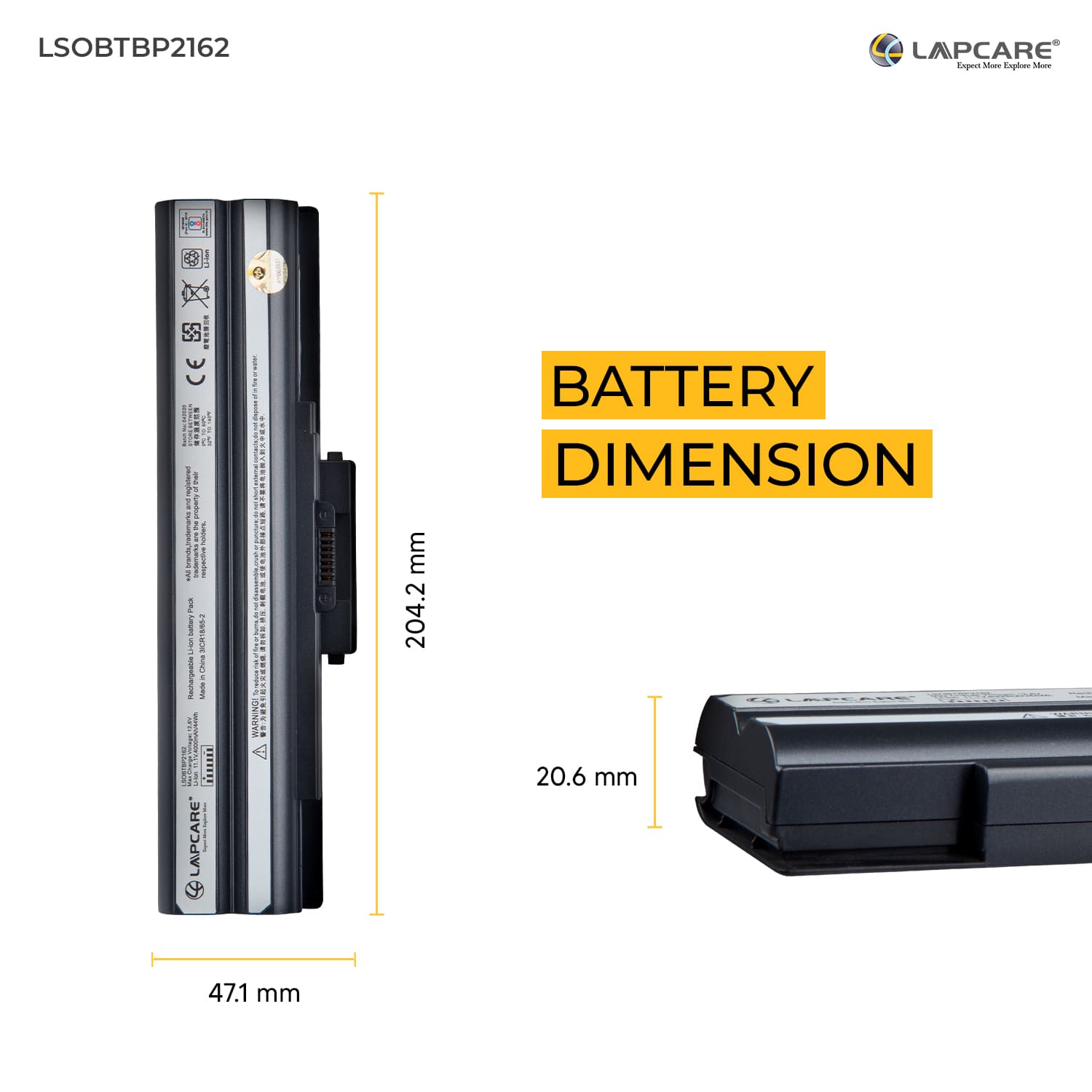 Laptop Compatible Battery For VGP-BPS13 (Black) 11.1v 4400mah