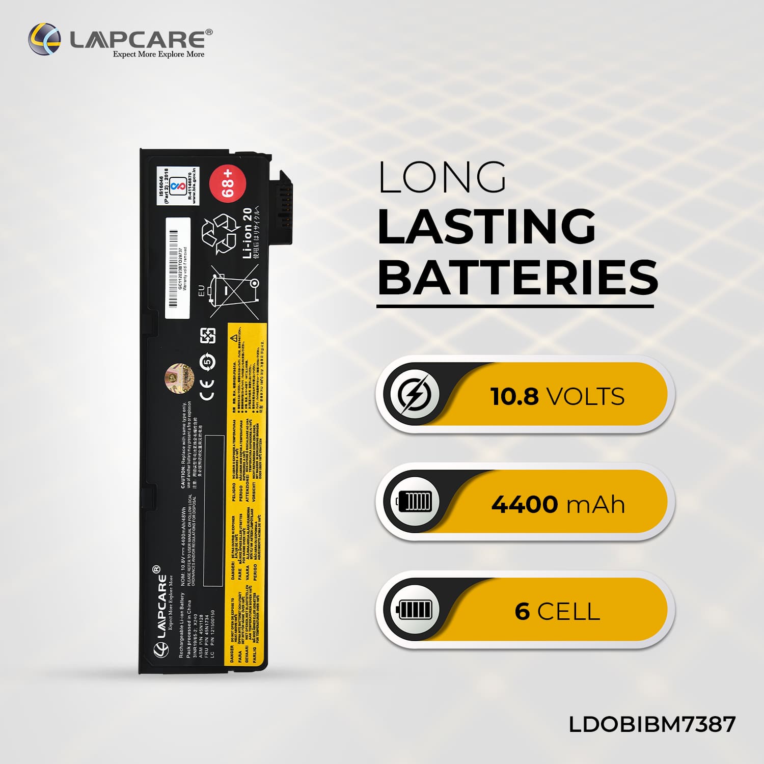 Laptop Compatible Battery For IBM X240 6C