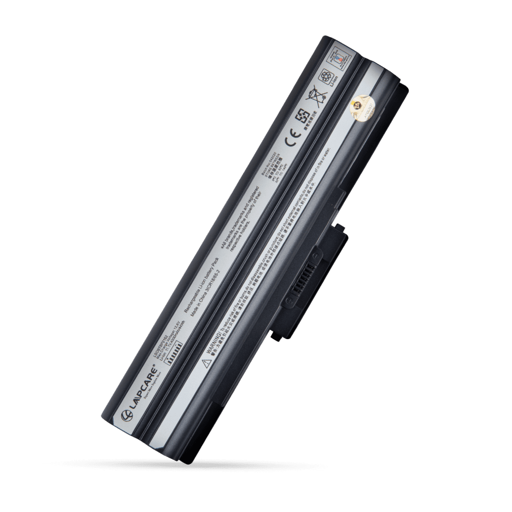 Lapcare - Compatible Lithium-ion Battery For VGP-BPS13 (Black) 11.1v 4400mah