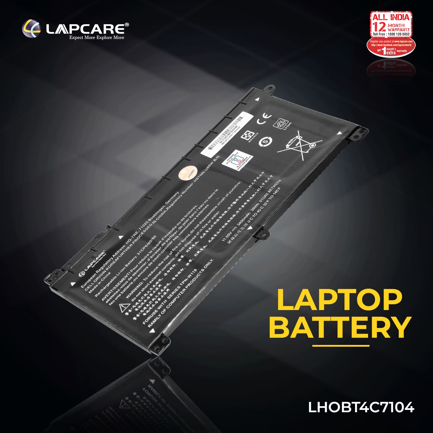 Laptop Compatible Battery For Pavilion X360 13-U (ON03XL)