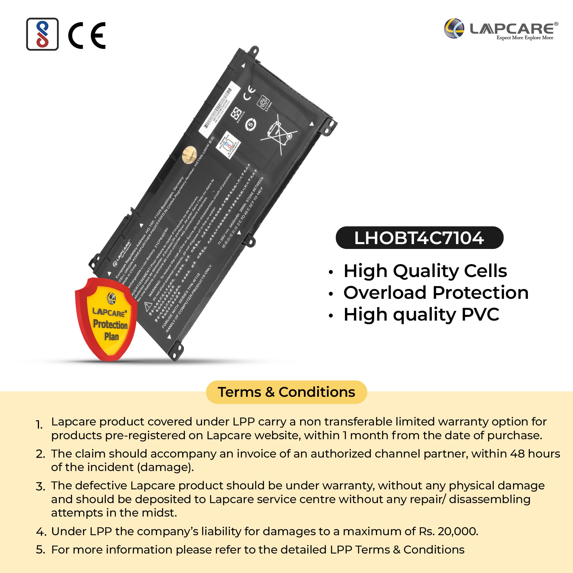Laptop Compatible Battery For Pavilion X360 13-U (ON03XL)