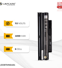 Lapcare - Compatible Lithium-ion Battery For Dell Mini 101211.1V 4400mAh Black 6C