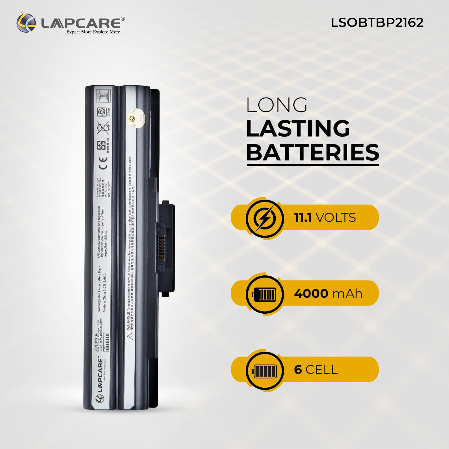 Laptop Compatible Battery For VGP-BPS13 (Black) 11.1v 4400mah