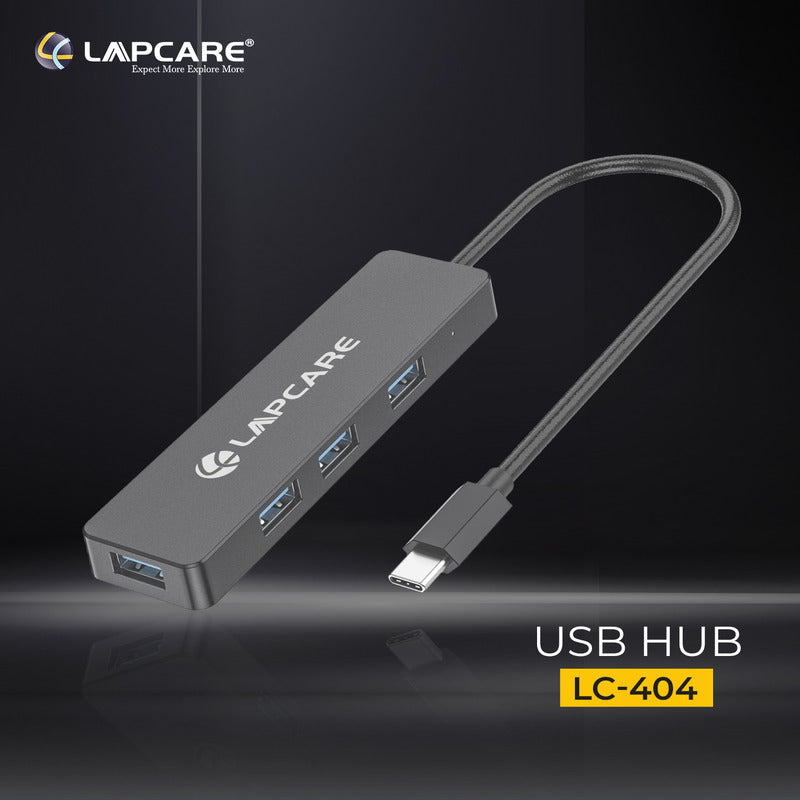 LAP-C Type C to USB 3.0 4 Port Hub