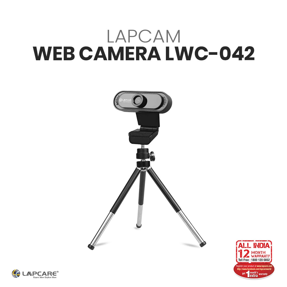 Lapcam - 720P HD web camera with inbuilt noise reduction mic