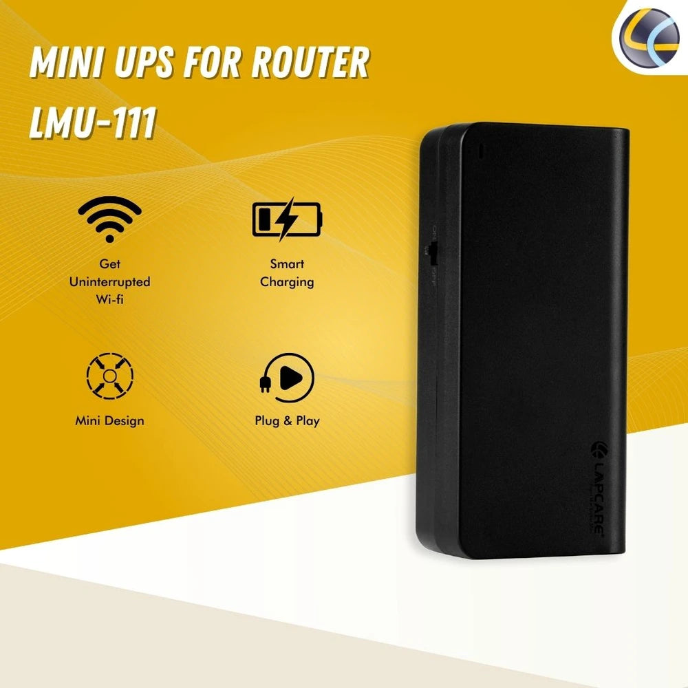 Lapcare Mini Ups for Router LMU-111
