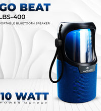 LAPCARE Go beat LBS-400 RGB Lamp Light Portable 10W Bluetooth Speakers