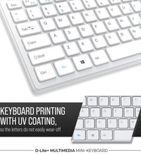 Lapcare Mini Keyboard D-Lite +Silver