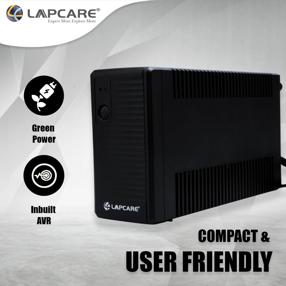Lapcare 600VA UPS (Lap Long-650)