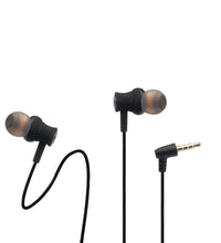 WOOBUDS IV wired Earbuds with inbuilt MIC- Black (LBD-204)