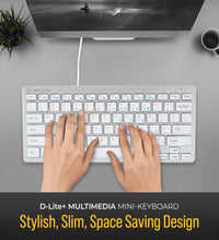 Lapcare Mini Keyboard D-Lite +Silver