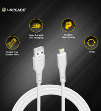 datacable USB A to Lightning Cable (1M PVC)