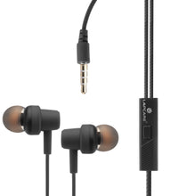 WOOBUDS VII wired Earbuds with inbuilt MIC- Black (LBD-909)
