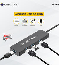 LAP-C Type C to USB 3 4 Port Hub