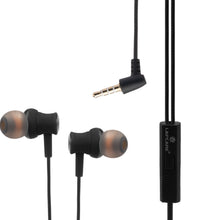 WOOBUDS IV wired Earbuds with inbuilt MIC- Black (LBD-204)