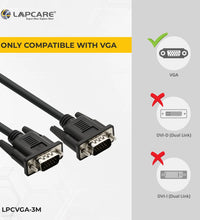 Lapcare Premium VGA cable 3M